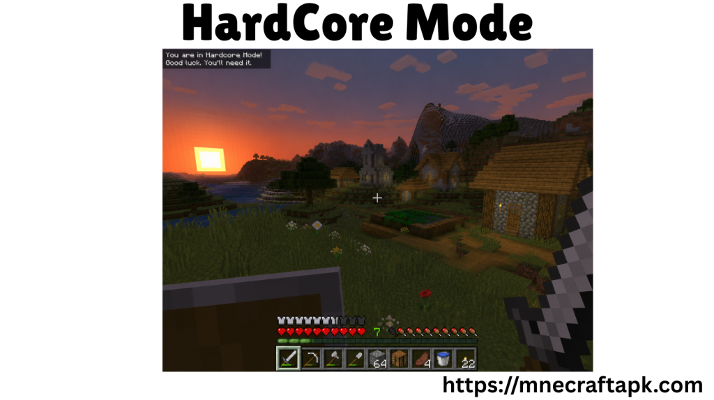 HardCore Mode minecraft apk download